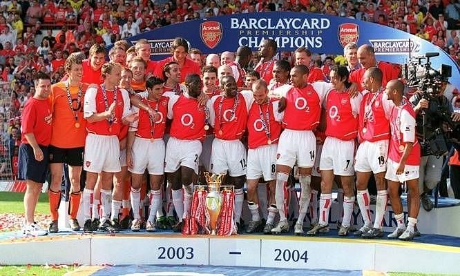 Arsenal's invincible side.